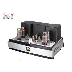 YAQIN MS-20L tube amplifier EL34 tube bluetooth digital USB input power amplifier HiFi combined amplifier