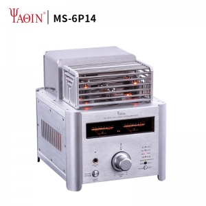 YAQIN MS-6P14 Vacuum Tube HIFI Stereo Power Amplifier Bluetooth Desktop amplifier With Remote