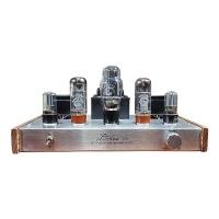 Laochen EL34 Bluetooth 5.0 Tube Amplifier Class A handmade Single-ended lamp Silver Amp OCEL34S OldChen