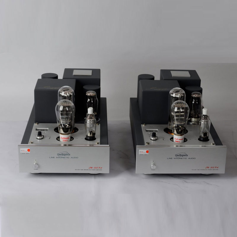 Line Magnetic LM-503PA Dual Mono-block Power Amplifier vacuum tube 300B 845